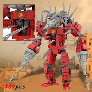 389pcs Cool Inserting Building Blocks Toy Assemblable Armor Weapon Action Figure Birthday Gift Room Decoration Camel