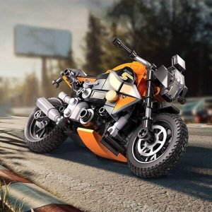 Compatible Bricks Motorcycle, Retro Bike, Collectible Display, Simulation Motorcycle Building Blocks, Trendy Motorcycle Bricks, Off-Road Motorcycle, Superbike, Retro Motorcycle, Streetbike, Toy Model,Toys For Boys,Kids Toys,Toys For Kids,Toys For Girls Multicolor