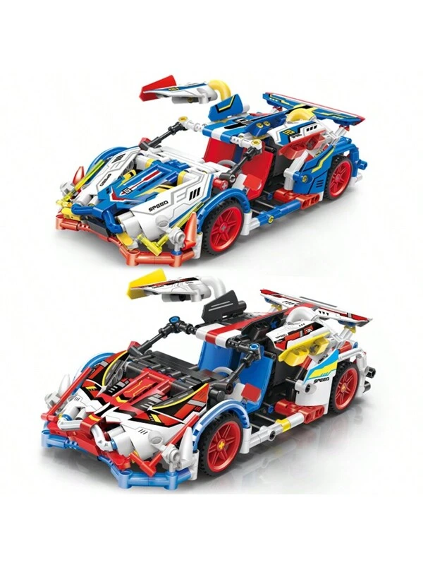 Technical Racing Sport Car 506PCS Model Building Blocks City Mechanical Speed Vehicle Supercar Brick Puzzle Toys Adult Gift Multicolor